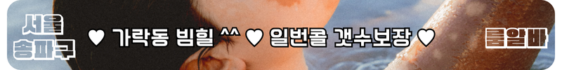 가락동 룸알바