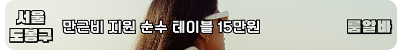 도봉구 룸알바