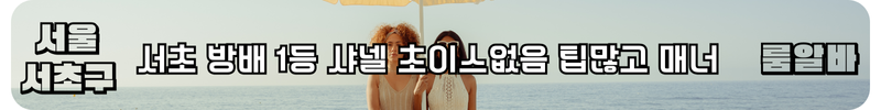 서초구 룸알바